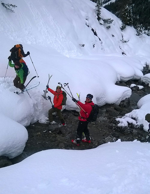 SCB Skitourenwochenende im Lechtal